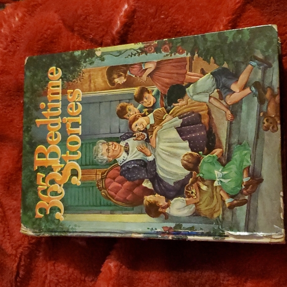 365 Bedtime Stories What a Jolly Street Nan Gilbert Jill Elgin 1955 Whitman Book - Picture 1 of 11